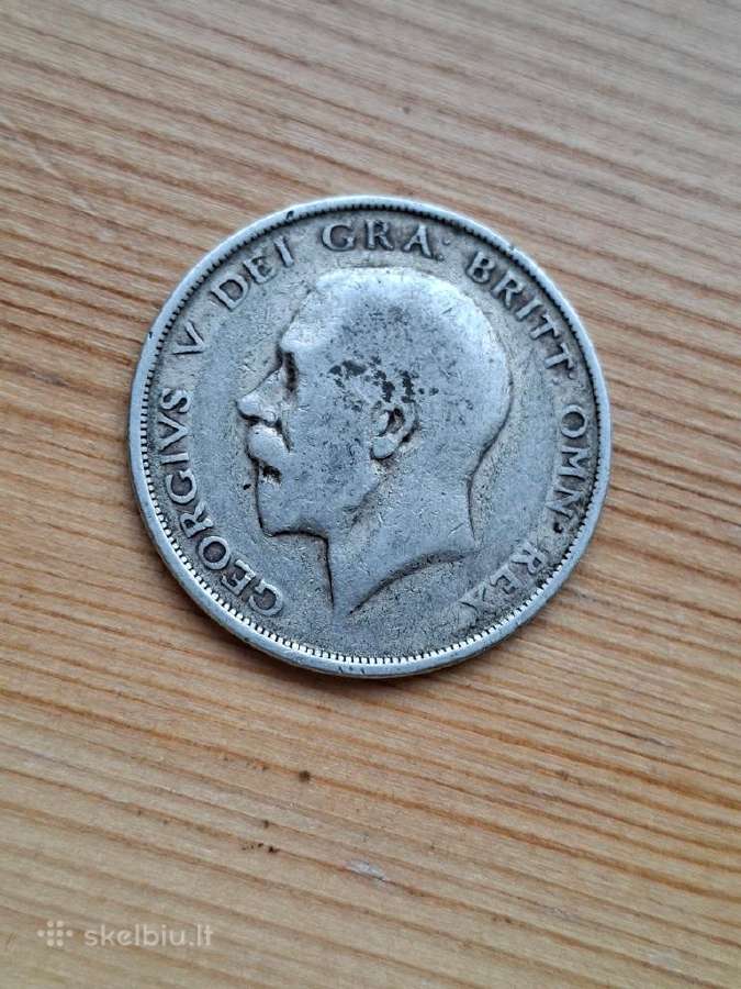 Britanija 1912 1/2 kronos (sidabras)