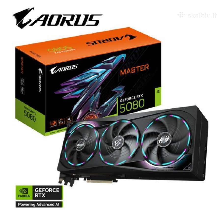 Gigabyte Aorus Geforce Rtx 5080 Master 16g