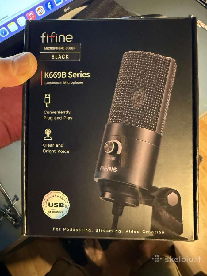 Fifine K669b mikrofonas