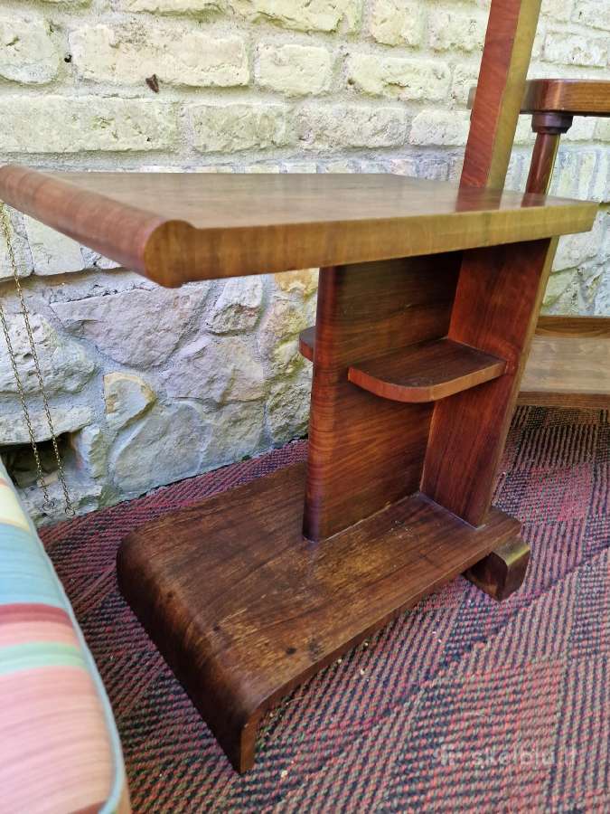 Vintažinis Art Deco toršeras,servantas,pufas - nuotraukos Nr. 37