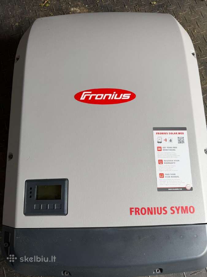 Saulės elektrinės Inverteri Fronius Symo