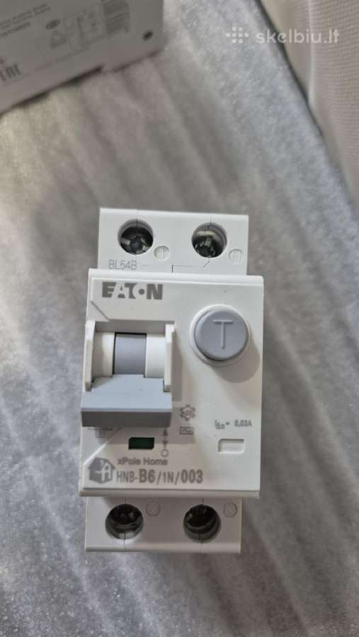 Eaton nuotėkio relė su automatiniu jungikliu - nuotraukos Nr. 3