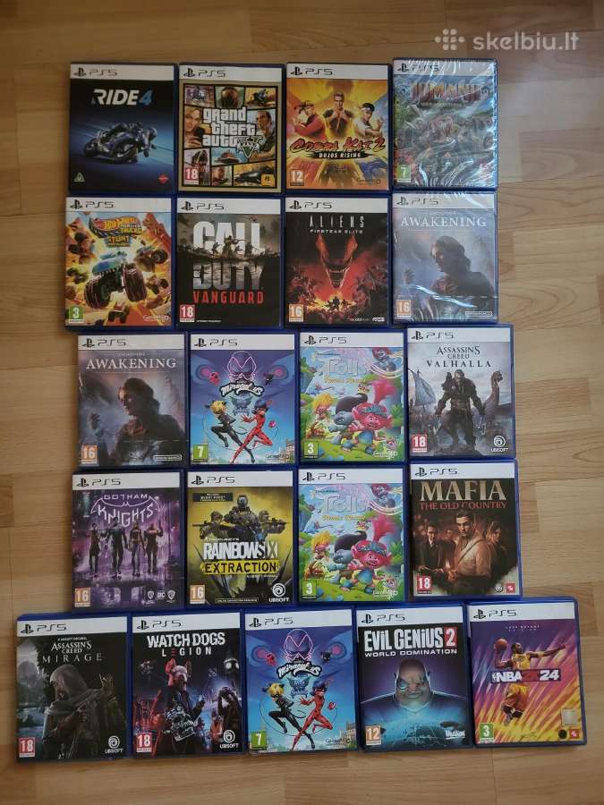 Playstation 5 zaidimai!