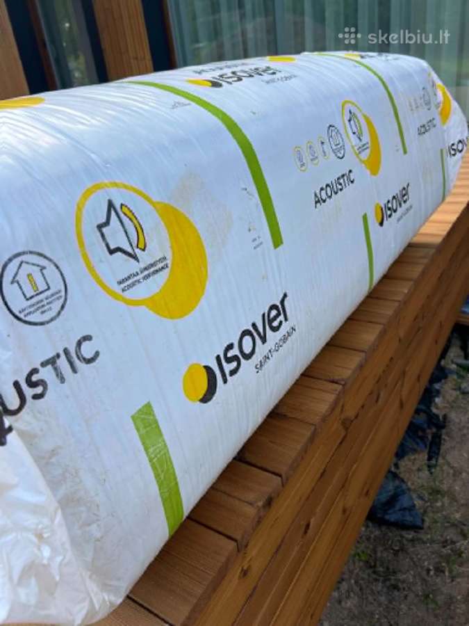 Parduodu mineralinę vatą "Isover Acoustic"