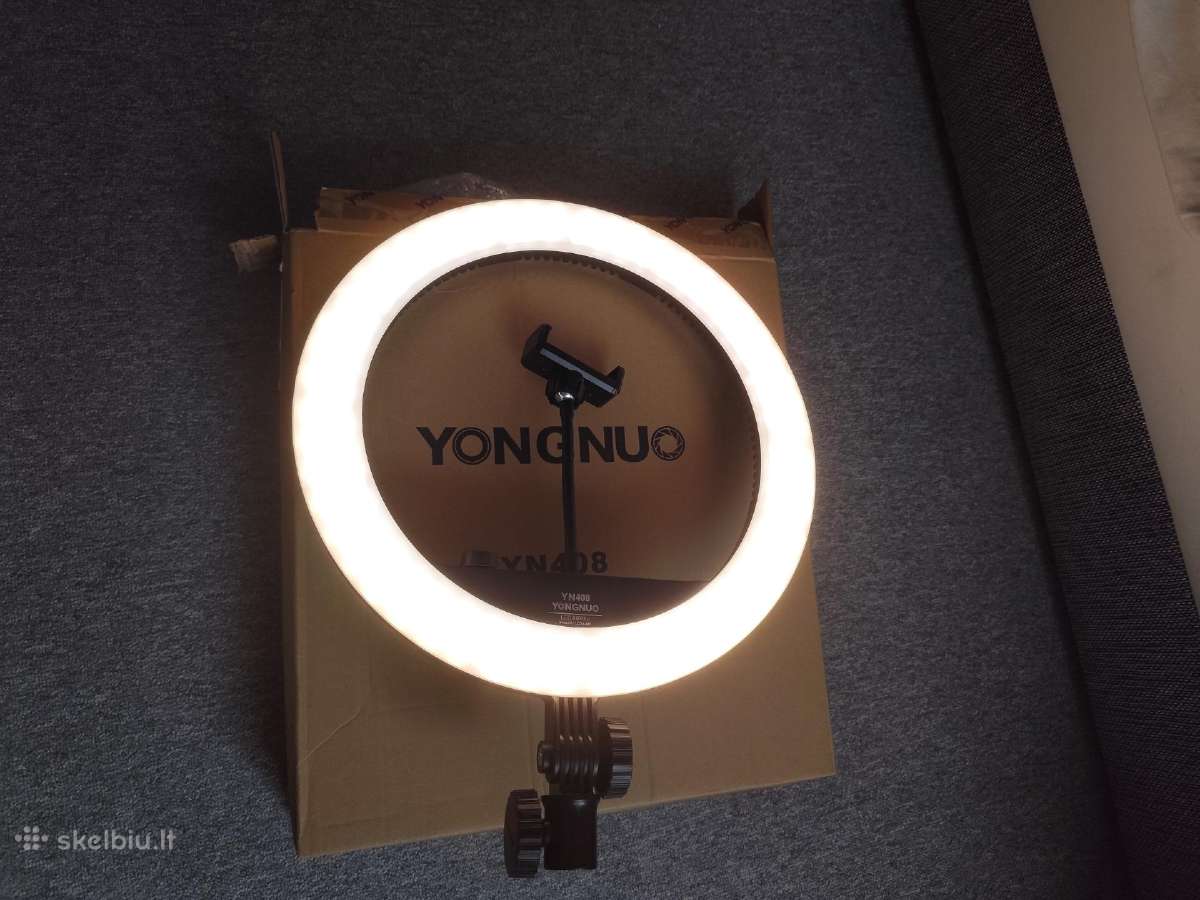 Yongnuo yn408 ring light žiedinė lempa
