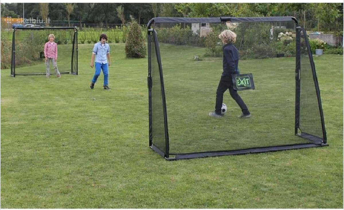 Futbolo vartai 220x170x80cm - nuotraukos Nr. 5