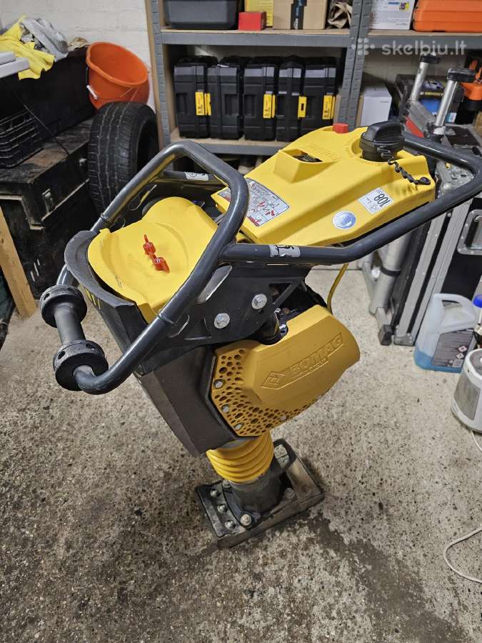Vibro plokštė Bomag Bt60 2026 metu.