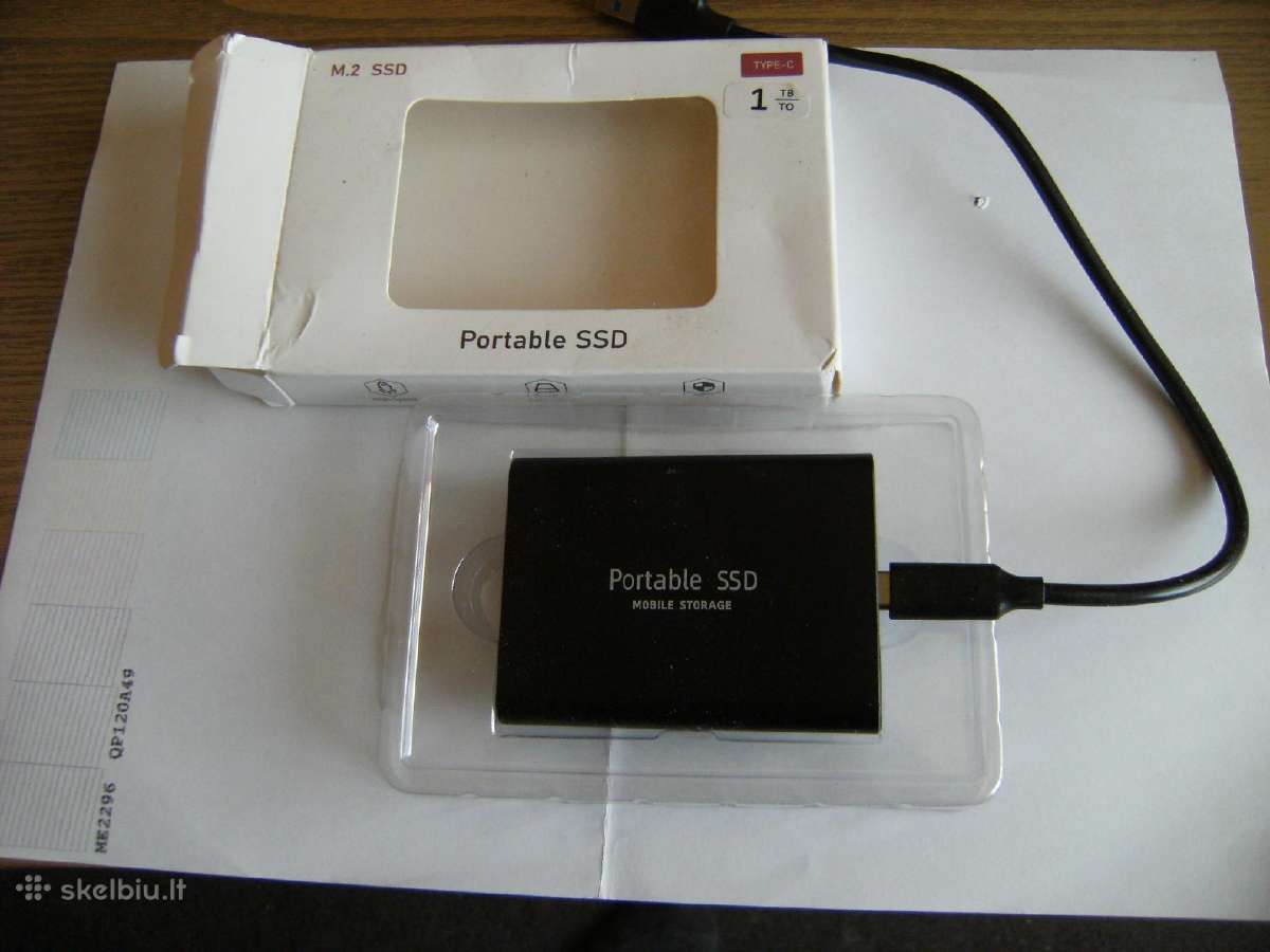 Isorinis SSD 1tb naujas
