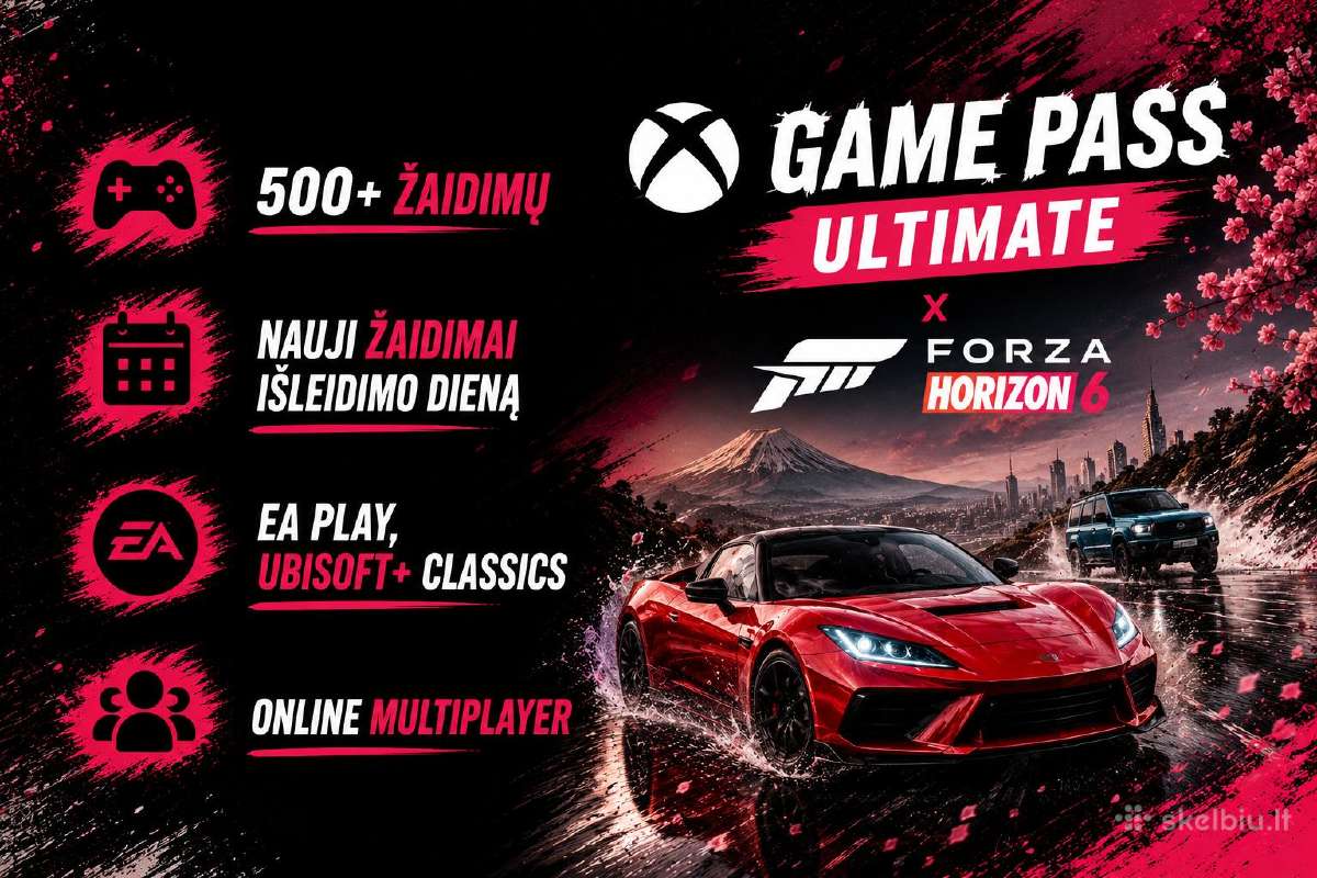 Game Pass Ultimate pigiau