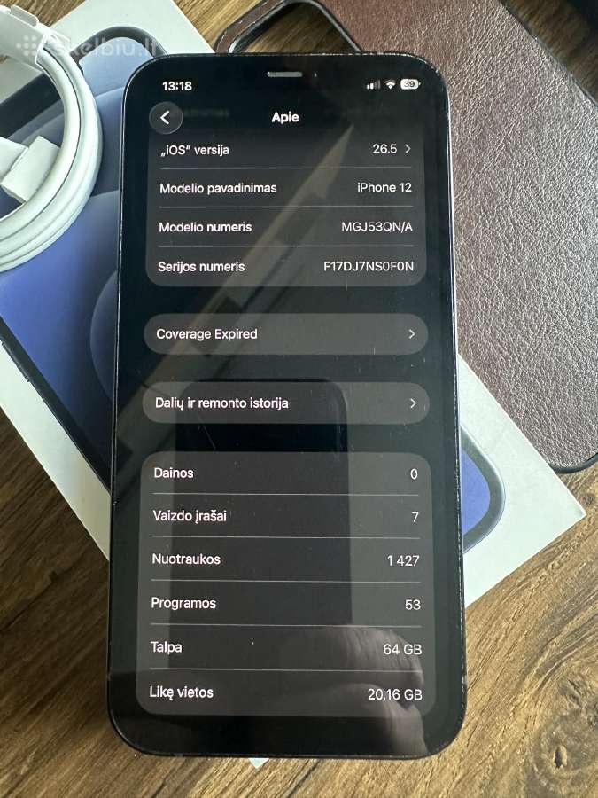 Parduodu iPhone 12