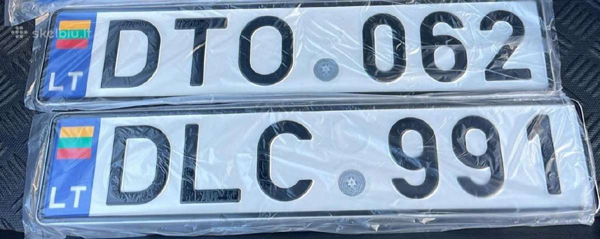 Numeriai automobiliui