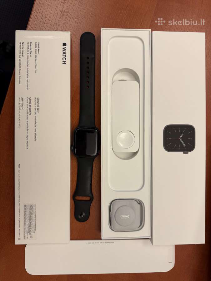 Įdealios būklės Apple watch 6, 44 mm