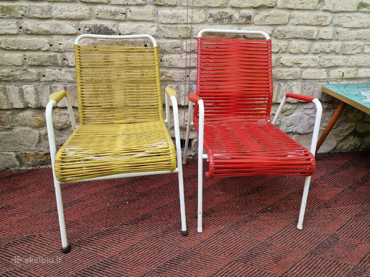 Vintažiniai mid century terasos baldai - nuotraukos Nr. 11