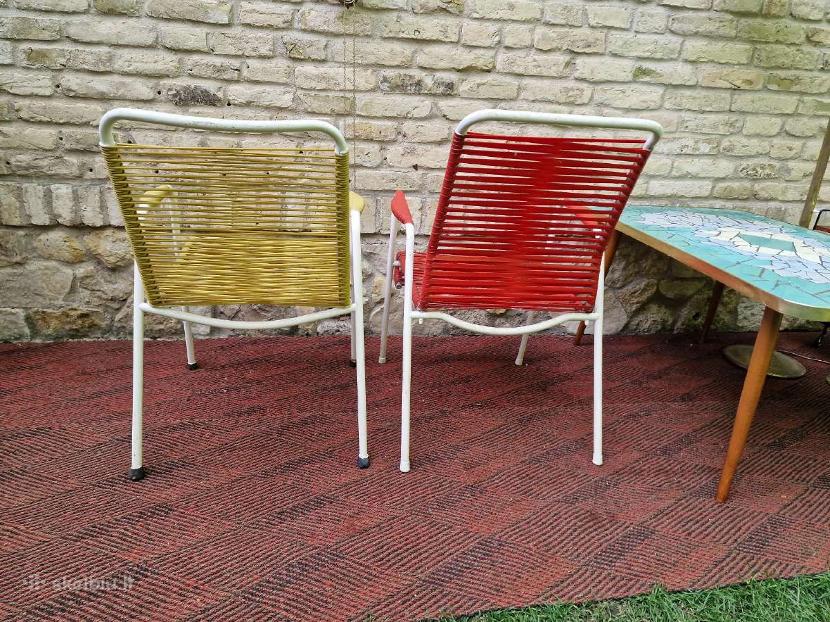 Vintažiniai mid century terasos baldai - nuotraukos Nr. 34