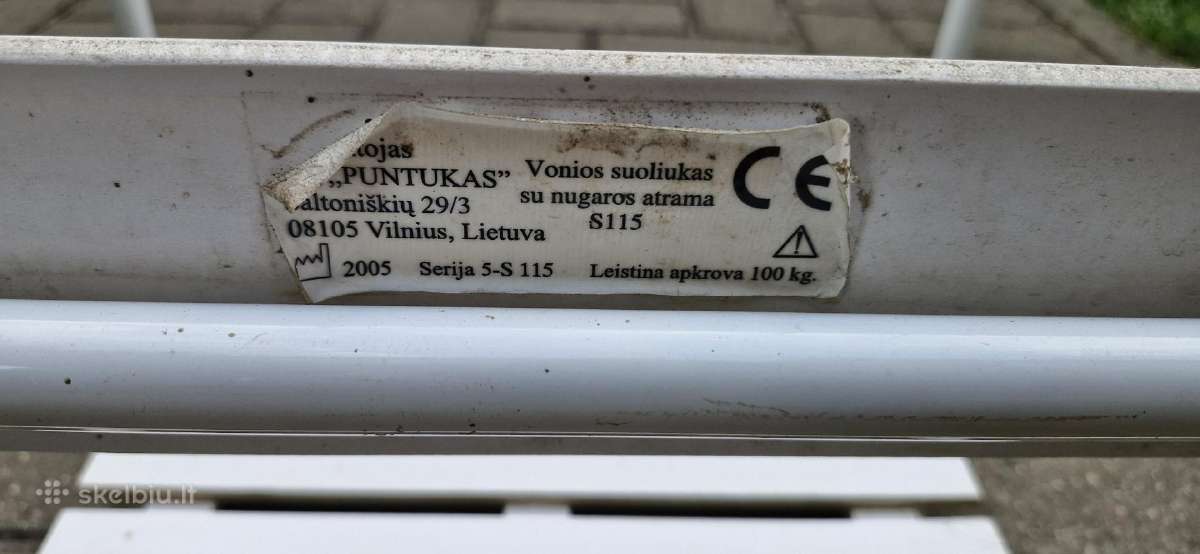 Suoliukas voniai su atrama - nuotraukos Nr. 4