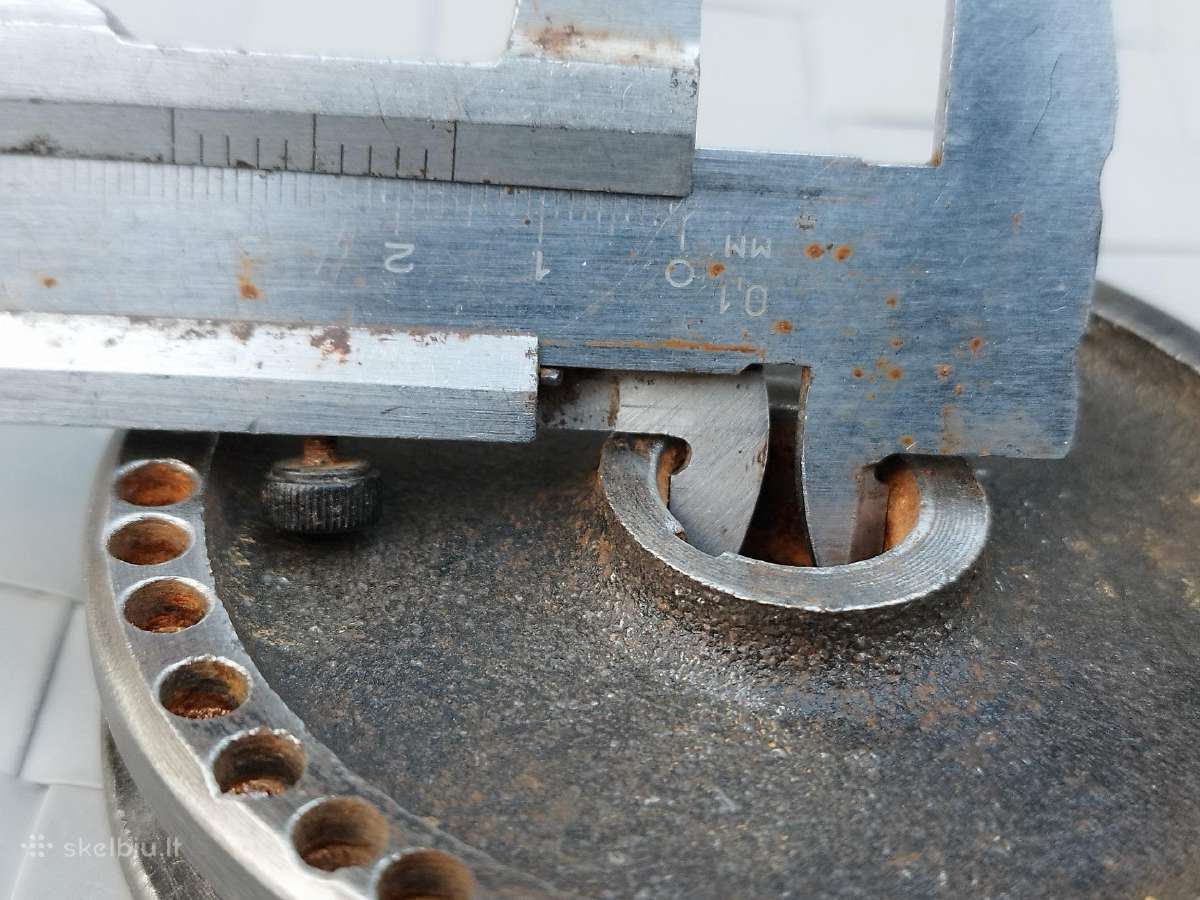 Metalinis skriemulys škivas variklio ašies 10cm - nuotraukos Nr. 3
