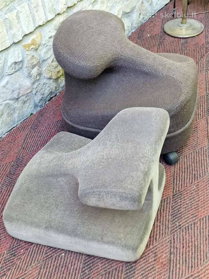 Vintažinės mid century ergonominės kėdės - nuotraukos Nr. 4