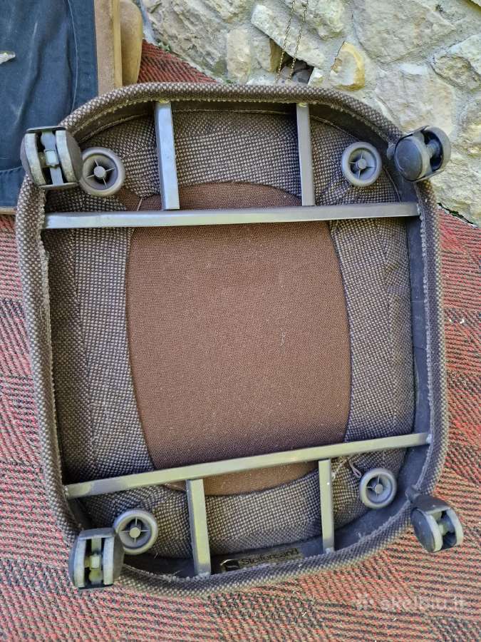 Vintažinės mid century ergonominės kėdės - nuotraukos Nr. 6