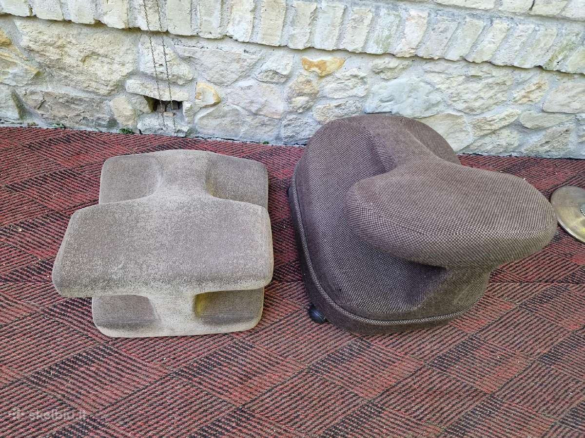 Vintažinės mid century ergonominės kėdės - nuotraukos Nr. 13