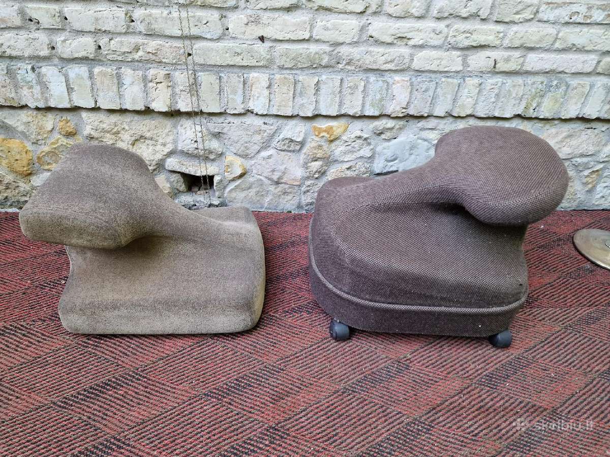 Vintažinės mid century ergonominės kėdės - nuotraukos Nr. 14