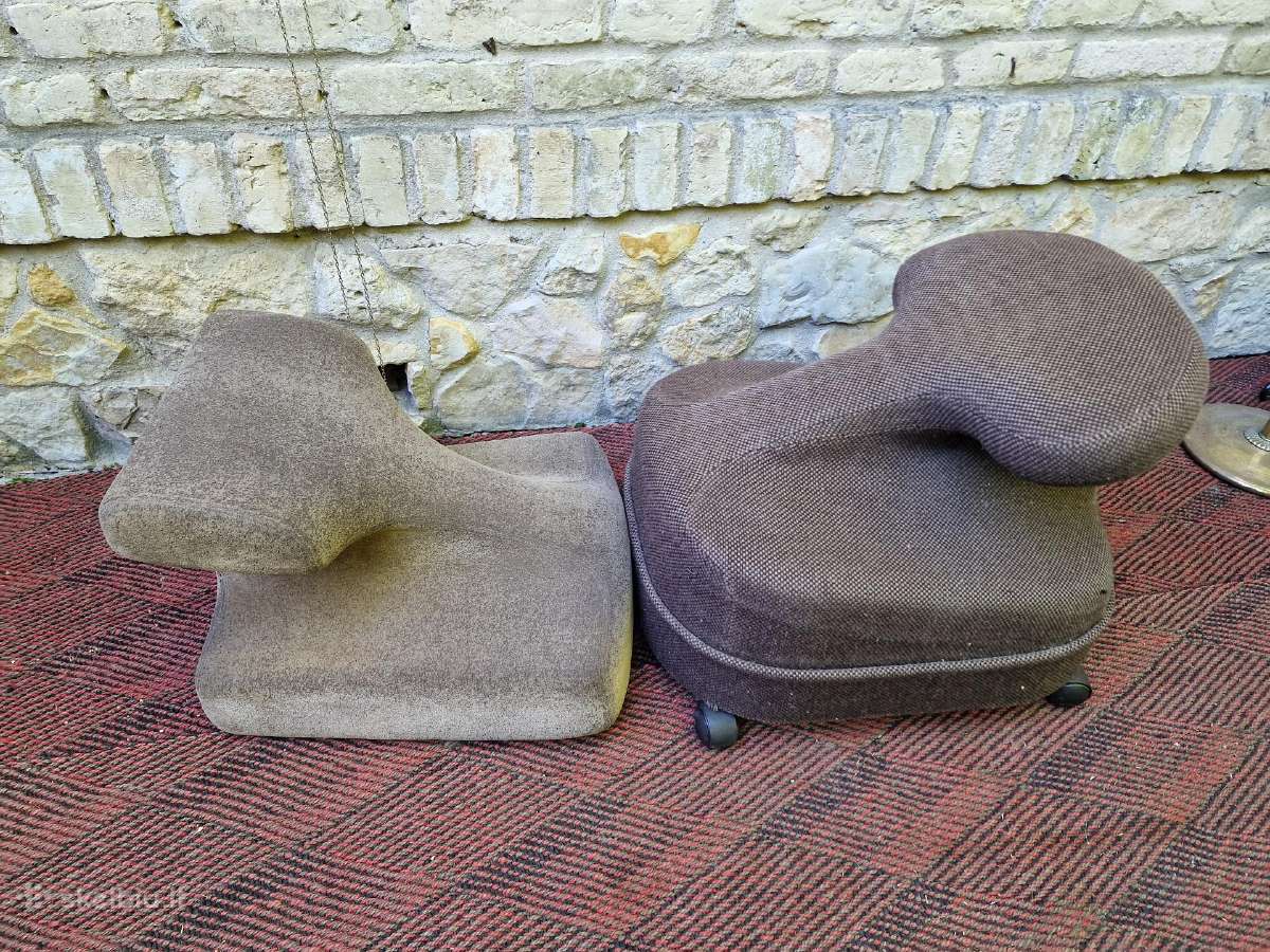 Vintažinės mid century ergonominės kėdės - nuotraukos Nr. 18