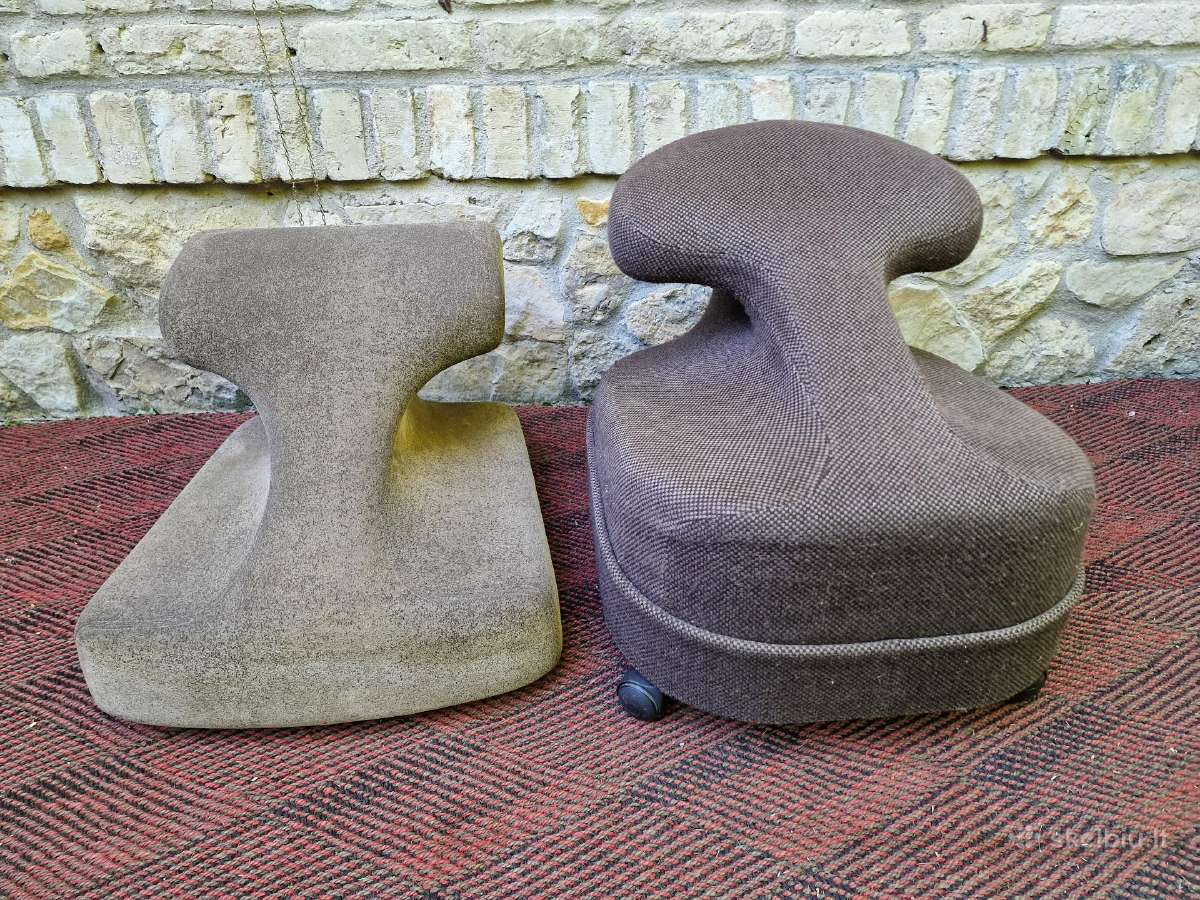 Vintažinės mid century ergonominės kėdės - nuotraukos Nr. 19
