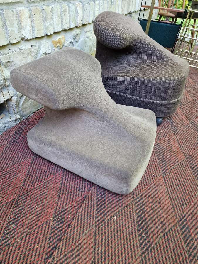Vintažinės mid century ergonominės kėdės - nuotraukos Nr. 20