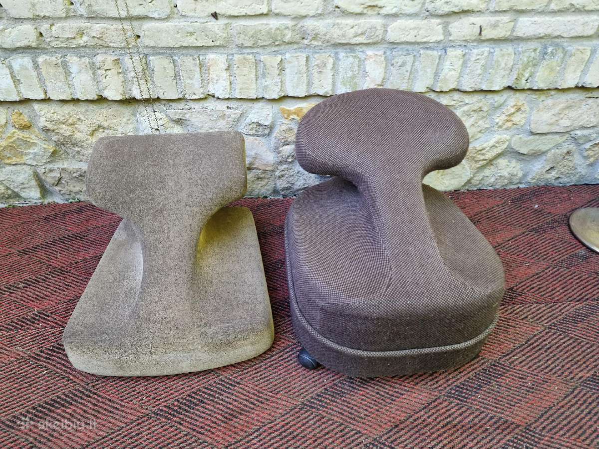 Vintažinės mid century ergonominės kėdės - nuotraukos Nr. 21