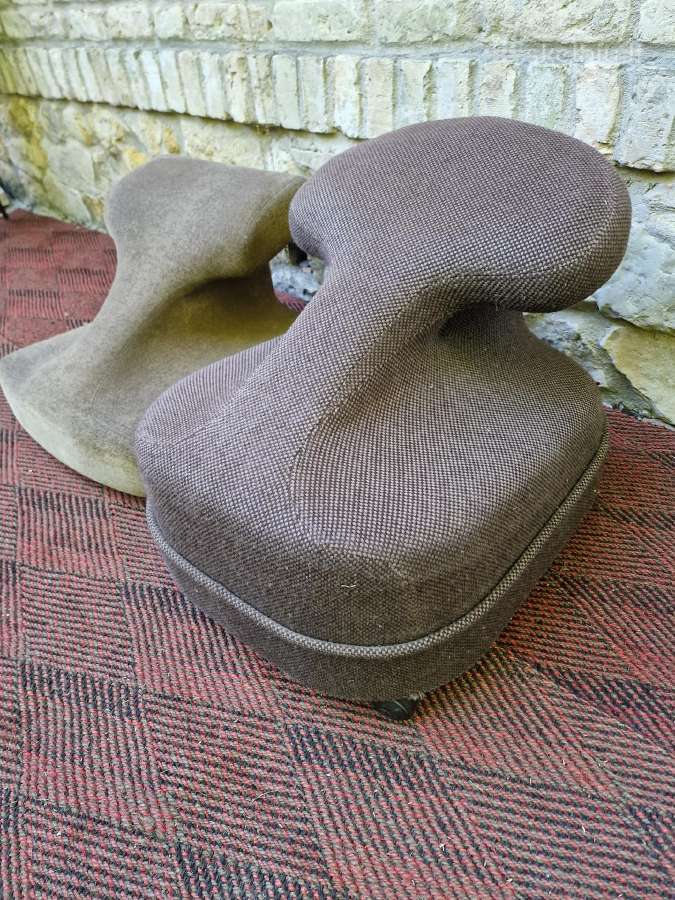 Vintažinės mid century ergonominės kėdės - nuotraukos Nr. 22