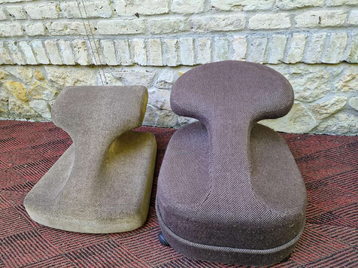 Vintažinės mid century ergonominės kėdės - nuotraukos Nr. 23