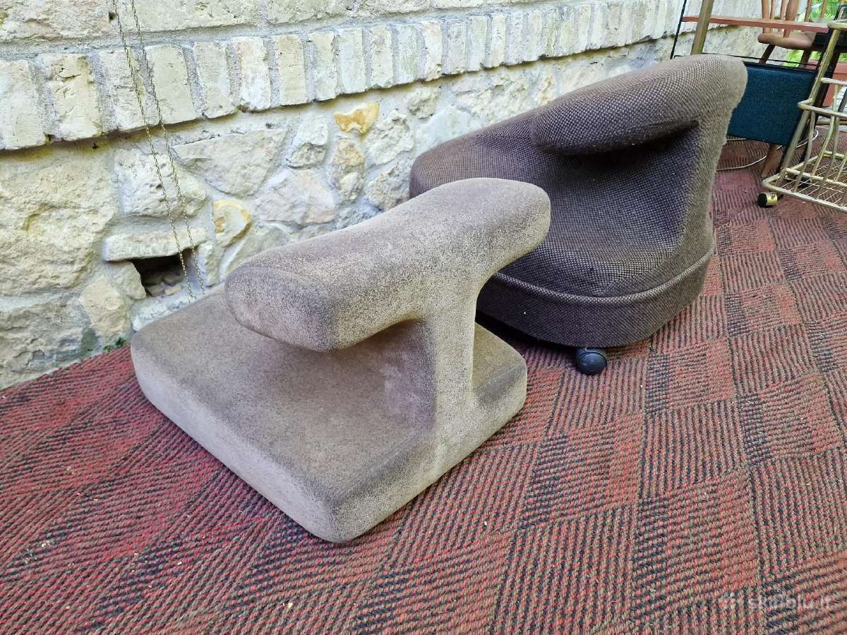 Vintažinės mid century ergonominės kėdės - nuotraukos Nr. 26