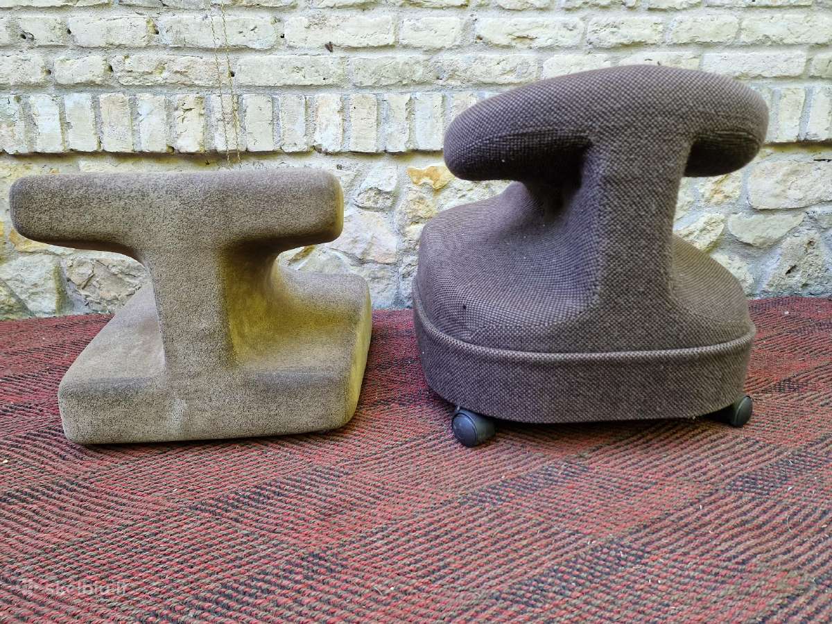 Vintažinės mid century ergonominės kėdės - nuotraukos Nr. 27