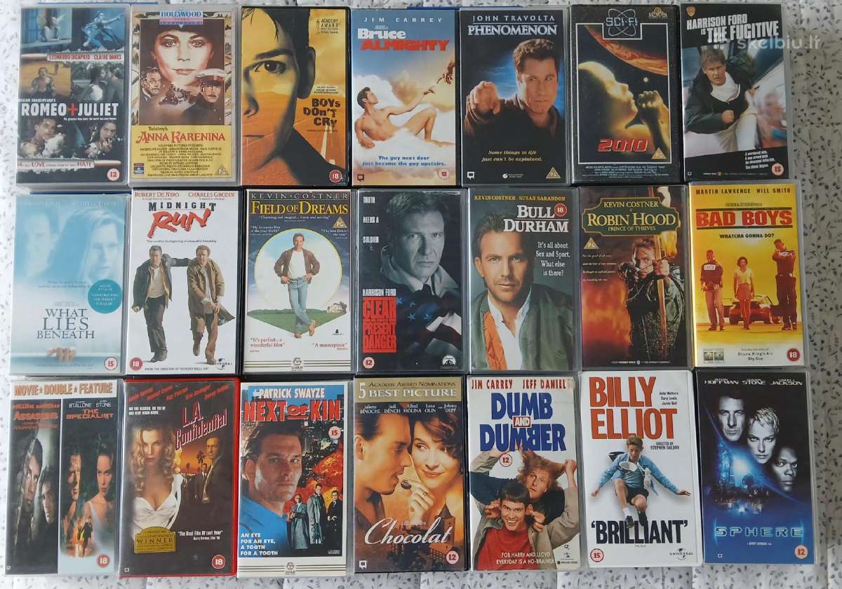 Orginalus Vhs anglu kalba - nuotraukos Nr. 8