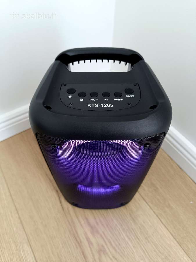 Pakraunama Bluetooth Kolonėlė su Rgb apšvietimu - nuotraukos Nr. 2