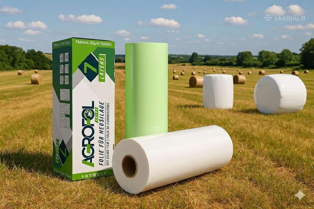 Pigiausia šienainio/siloso pakavimo plėvelė -eshop - nuotraukos Nr. 2