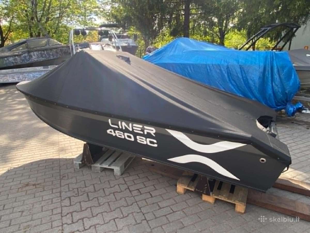 Aliuminis žvejybinis kateris X-liner 460sc