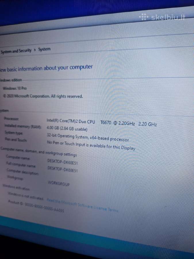 Toshiba C660 - nuotraukos Nr. 5