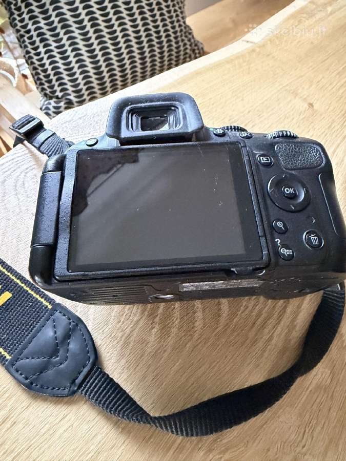 Nikon D5100 veidrodinis fotoaparatas su lęšiu - nuotraukos Nr. 3