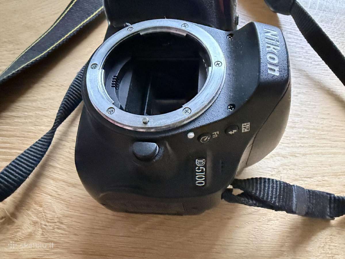 Nikon D5100 veidrodinis fotoaparatas su lęšiu - nuotraukos Nr. 6