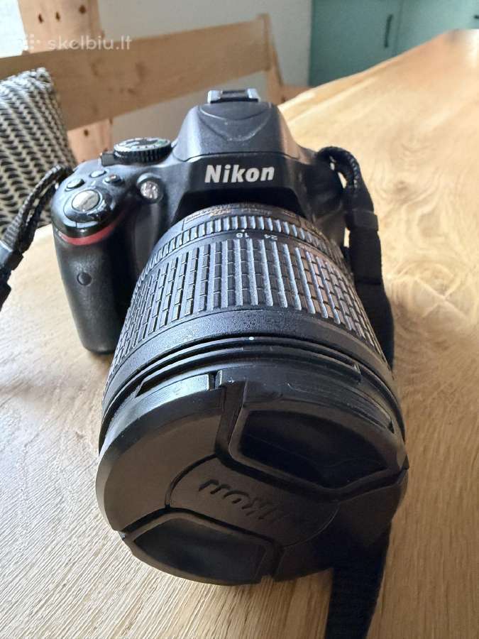 Nikon D5100 veidrodinis fotoaparatas su lęšiu - nuotraukos Nr. 7