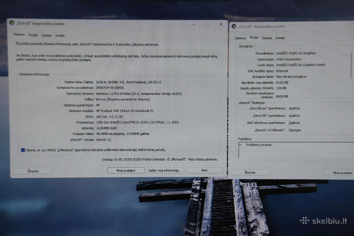 Hp Probook 440 g9 i5-12gen 16gb Fullhd Ips - nuotraukos Nr. 9