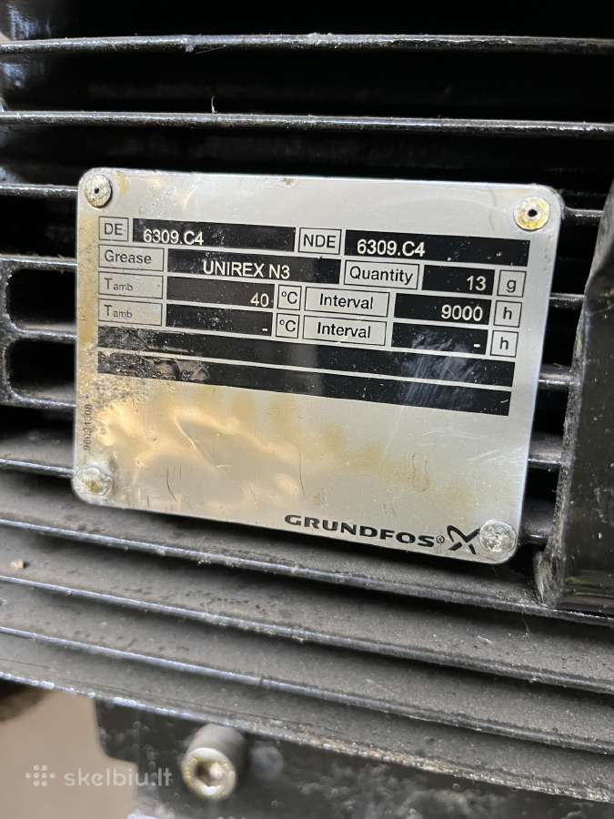 Grundfos 15kw el. variklis su dažnio keitikliu - nuotraukos Nr. 3