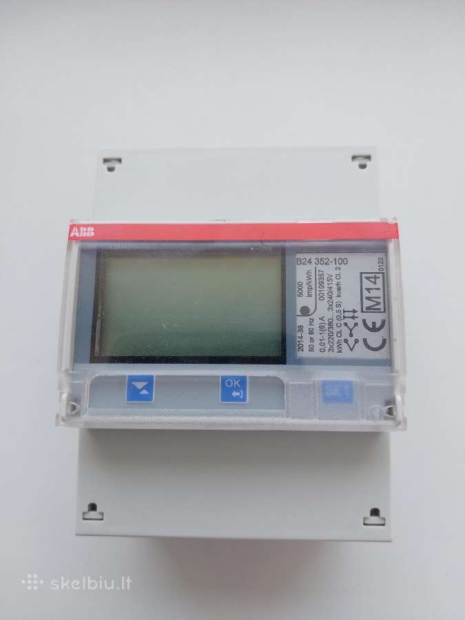 Elektros apskaitos prietaisas Abb B24 352-100