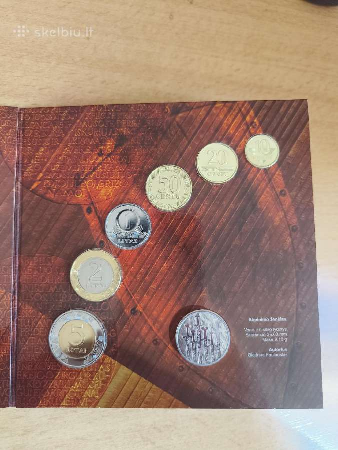 2013m. Litų su centais rinkinys mūšių sukaktims - nuotraukos Nr. 4