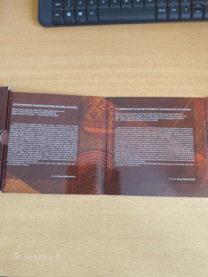 2013m. Litų su centais rinkinys mūšių sukaktims - nuotraukos Nr. 5