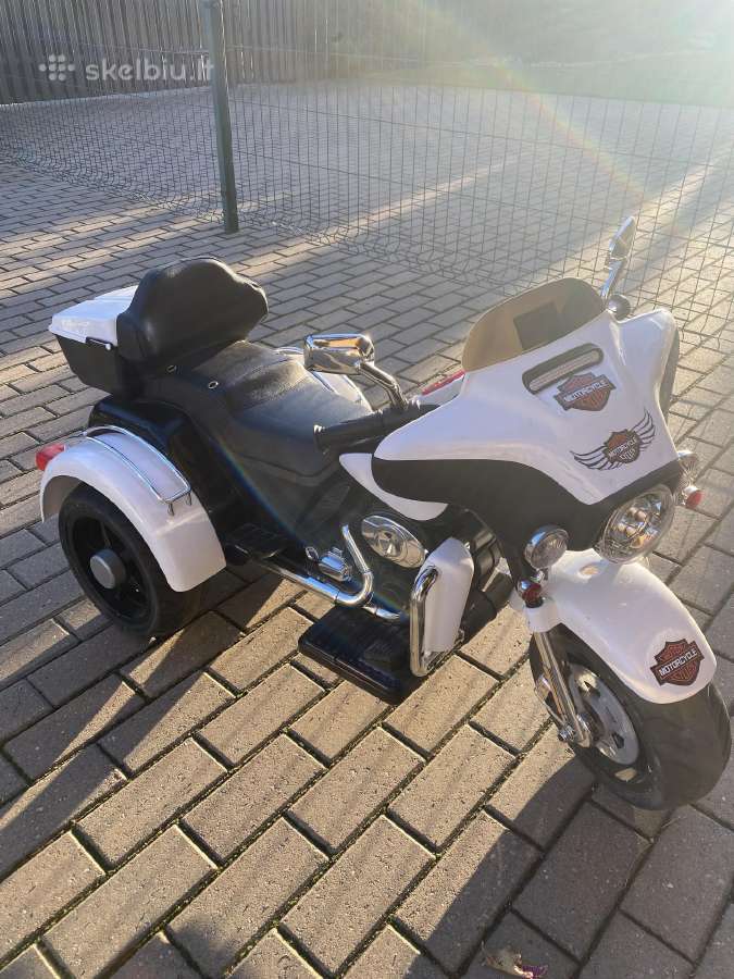 Pakraunamas motociklas