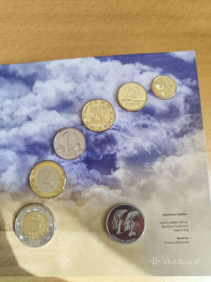 2013m. Litų ir centų rinkinys Dariui ir Girėnui - nuotraukos Nr. 5