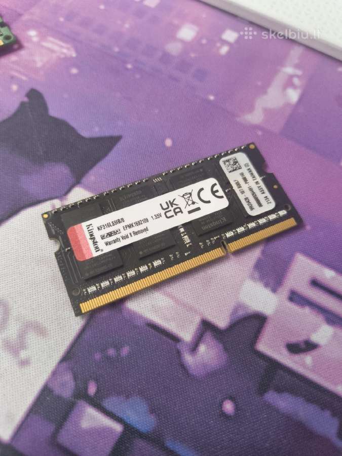 Kingston Fury Ddr3 8gb - nuotraukos Nr. 2