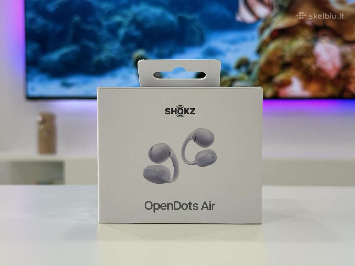 Shokz Opendots Air ausinės - su 2 m. garantija