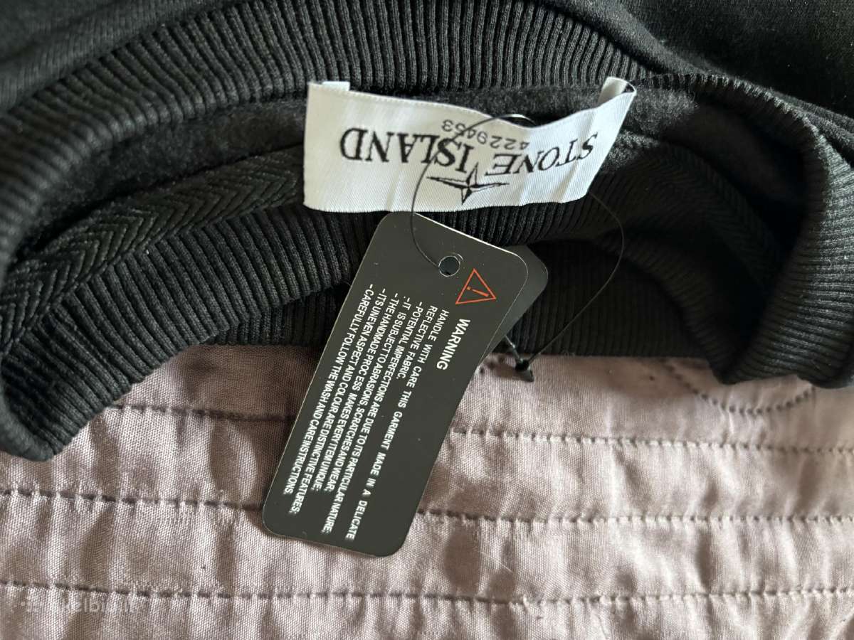Juoda Stone Island megztinis - nuotraukos Nr. 4